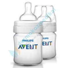 Avent Klasik PP Biberon 2x125ml - SCF560/62