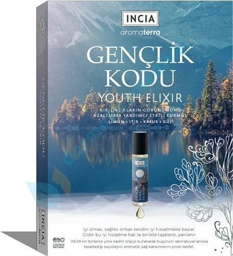 İncia Aromaterra Gençlik Kodu ( Youth Elixir ) 10 Ml