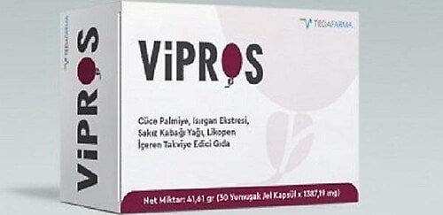 Vipros 30 Yumuşak Jel Kapsül