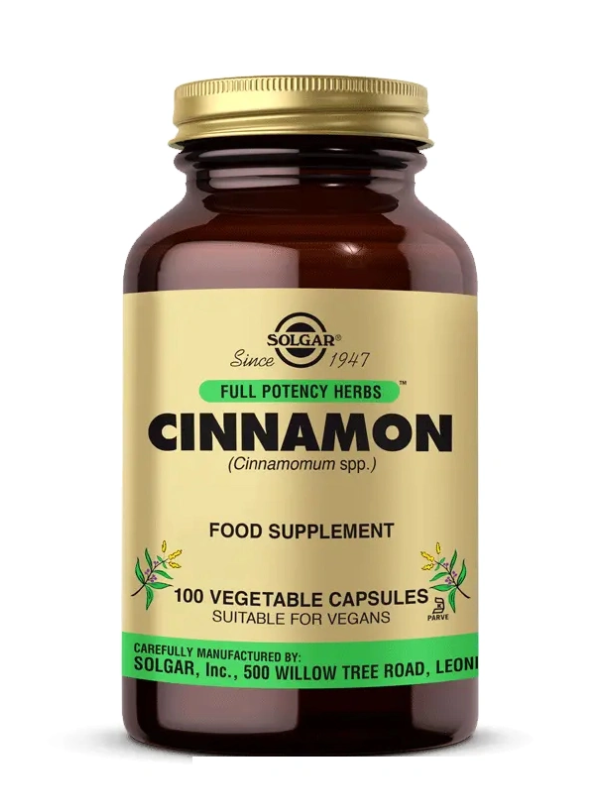 Solgar Cinnamon 100 Kapsül