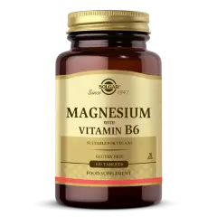 Solgar Magnesium With Vitamin B6 100 Tablet