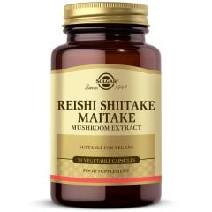 Solgar Reishi Shiitake Maitake 50 Kapsül