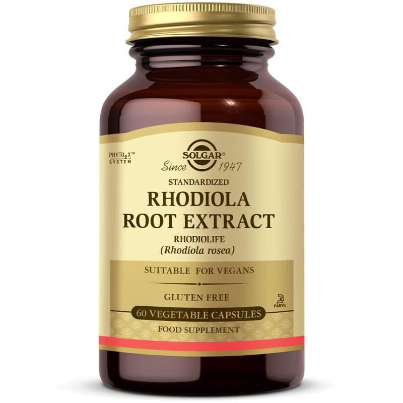 Solgar Rhodiola Root Extract 60 Kapsül