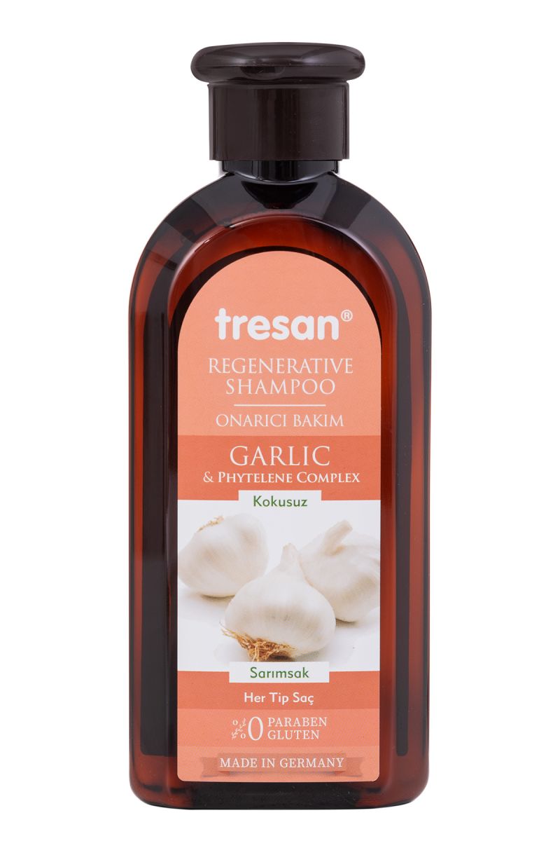 Tresan Şampuan Sarımsak Özlü Onarıcı Bakım Tüm Saçlar 300 Ml