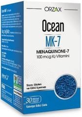 Orzax Ocean MK 7 Menaquınone-7 100 Mcg 30 Kapsül