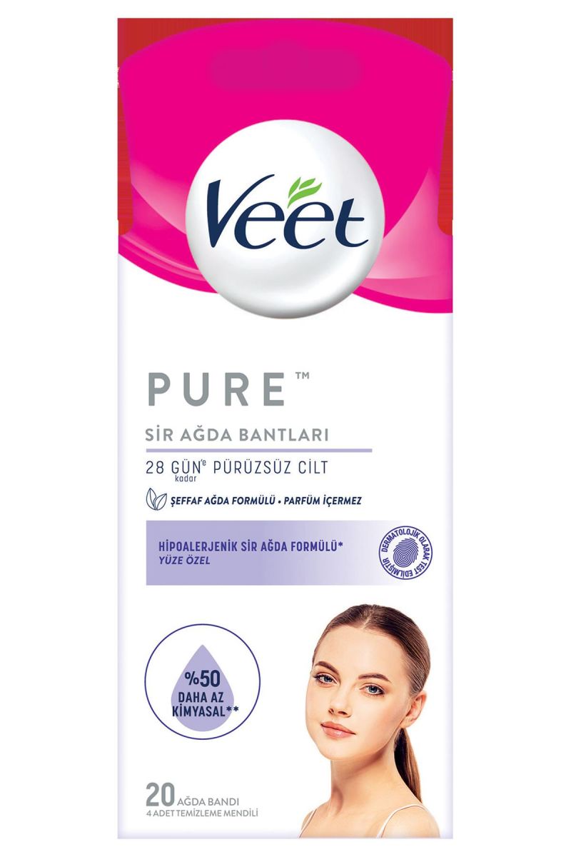 Veet Ağda Bandı Hassas Ciltler İçin 12 Adet