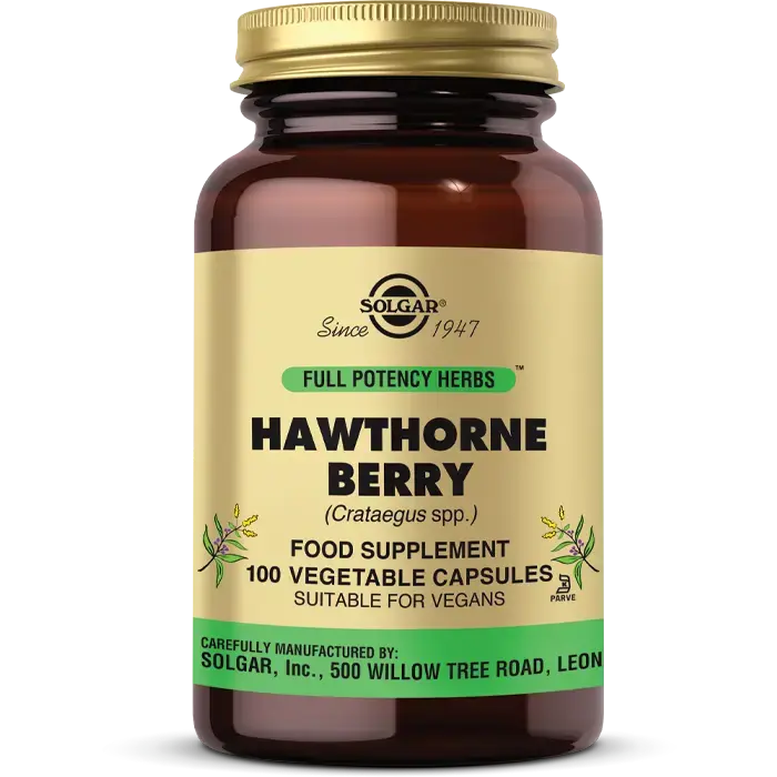 Solgar Hawthorne Berry 100 Kapsül