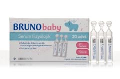 Bruno Baby 5 ml x 20 Flakon Serum Fizyolojik