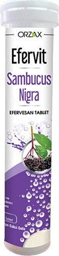 Orzax Efervit Sambucus Nigra 20 Efervesan Tablet
