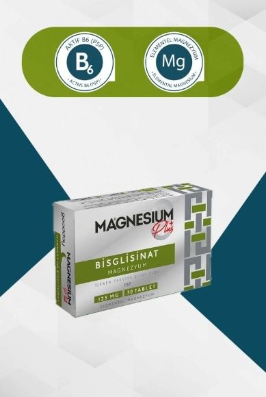 Goodday Magnesium Plus G Magnezyum Bisglisinat & P5P 30 Tablet
