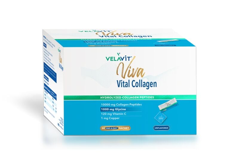 Velavit Viva Vital Collagen Toz Takviye Edici Gıda 30 Saşe