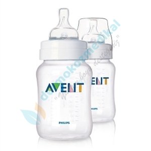 Avent Klasik PP Biberon (2li) 2x260ml SCF563/62