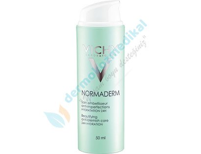 Vichy Normaderm 24H Hydration 50ml - 24 Saat Nemlendiren Losyon
