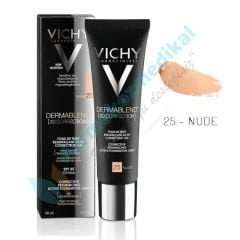 Vichy Dermablend 3 Boyutlu Düzeltici Fondöten 30ml Spf 25 Açık Ton 25 Nude