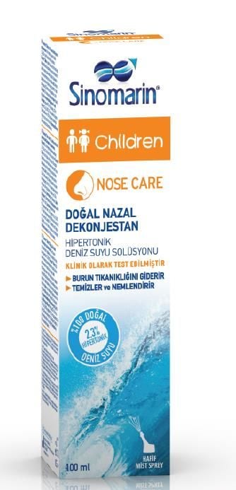Sinomarin Çocuk Deniz Suyu Spreyi 100 ml Burun Spreyi