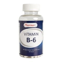 Pharma Q Vitamin B6 (P-5-P) 180 Kapsül