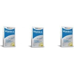 Wellcare Vitamin D3 400 Iu 5 ml x 3'lü