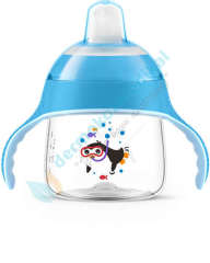 Avent Penguen Damlatmaz Bardak 200ml 6+Ay