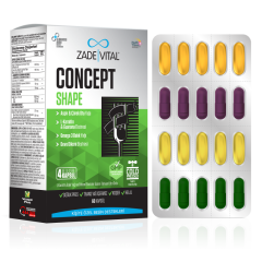 Zade Vital Concept Shape 60 Kapsül