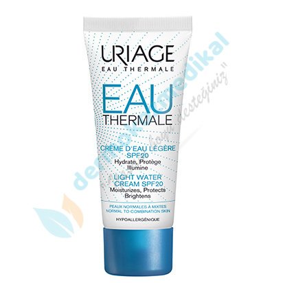 Uriage Eau Thermale Light Water Cream Spf20 40ml