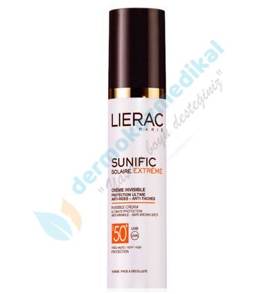Lierac Sunific Suncare Extreme Invisible Cream Spf50 50ml