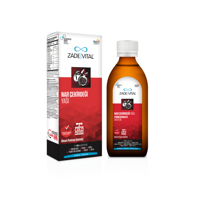 Zade Vital Nar Çekirdeği Yağı 150 ml