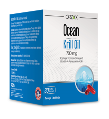 Orzax Ocean Krill Oil 700mg 30 Kapsül