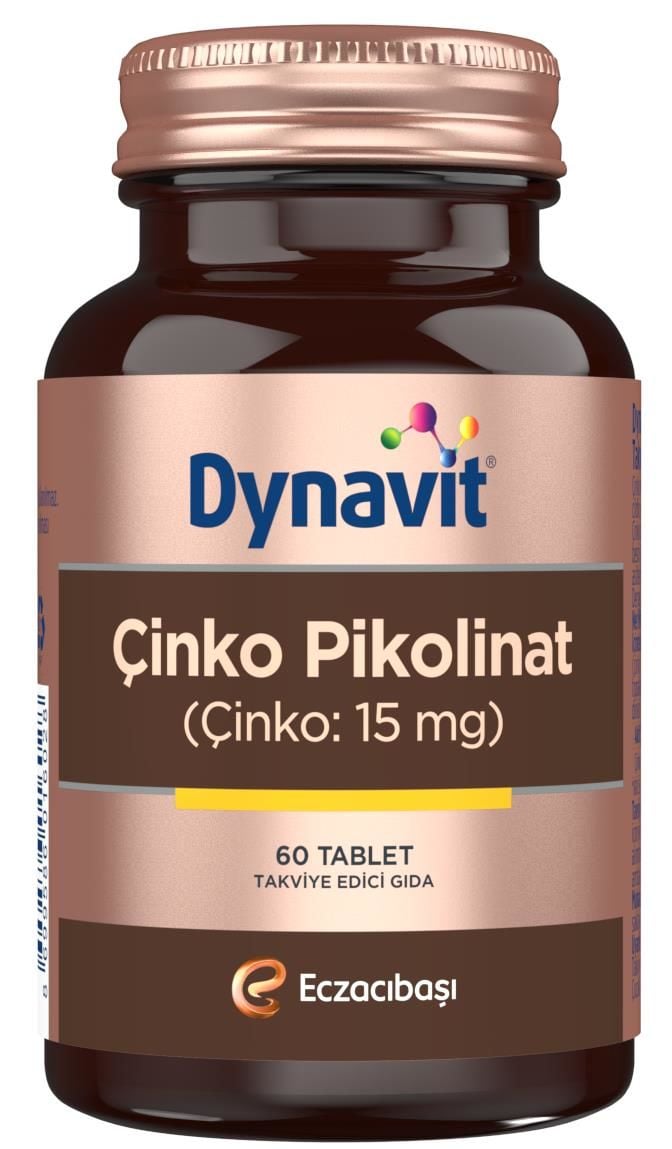 Dynavit Çinko Pikolinat 15mg 60 Tablet