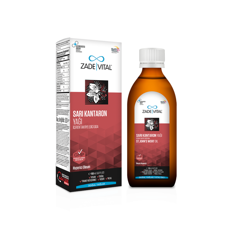 Zade Vital Sarı Kantaron Yağı 150 ml