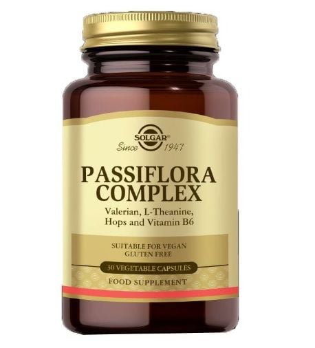 Solgar Passiflora Complex 30 Kapsül