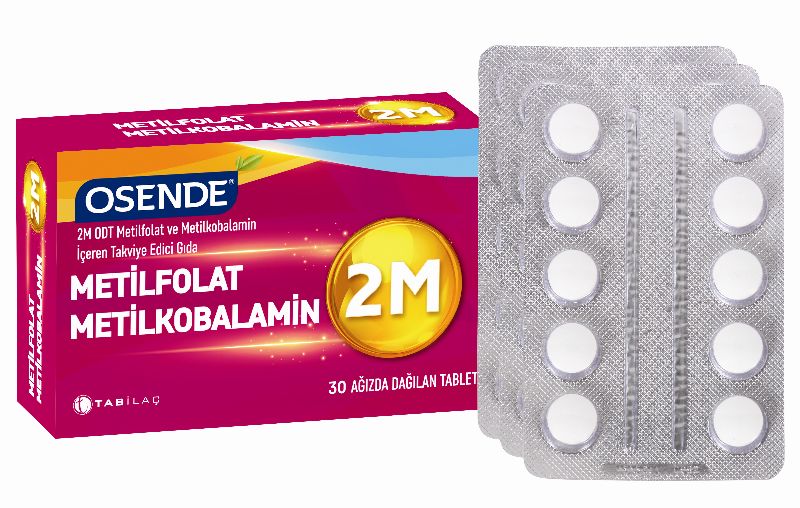 Osende 2M ODT Metilfolat Metilkobalamin 30 Tablet