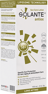Solante Antiox Sun Care Lotion SPF 50+ 150 ml.