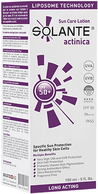 Solante Actinica Sun care Lotion SPF 50+ 150 ml.