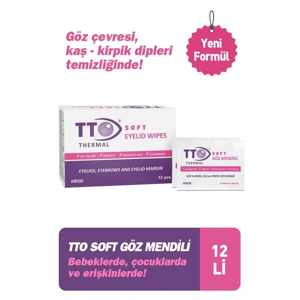 Tto Soft Göz Mendili 12 Adet