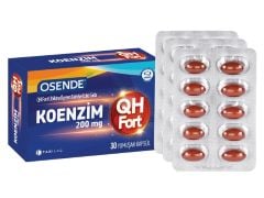Osende Koenzim 200 mg QH Fort 30 Yumuşak Kapsül
