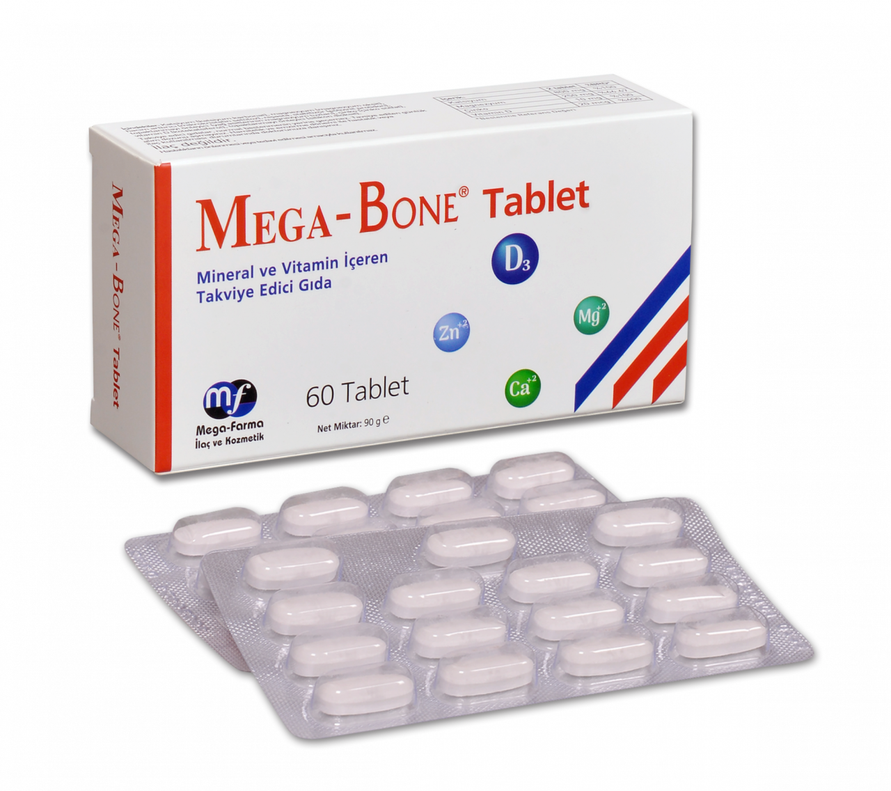 Mega Farma Mega-Bone 60 Tablet