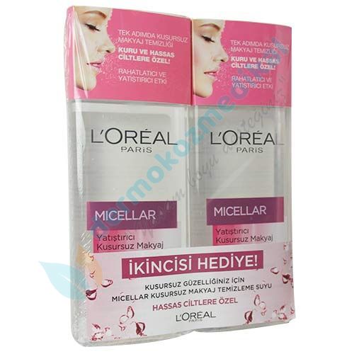 Loreal Paris Micellar Makyaj Temizleme Suyu 200ml 2.si Hediye