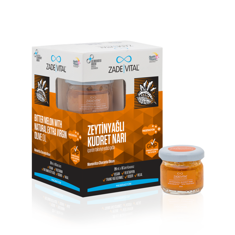 Zade Vital Zeytinyağlı Kudret Narı 20 ml x 8 Cam Kavanoz