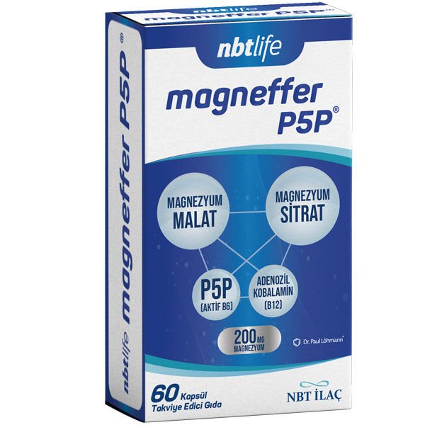 Nbt Life Magneffer P5P 60 Kapsül