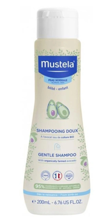 Mustela Gentle Göz Yakmayan Bebek Şampuanı 200ml