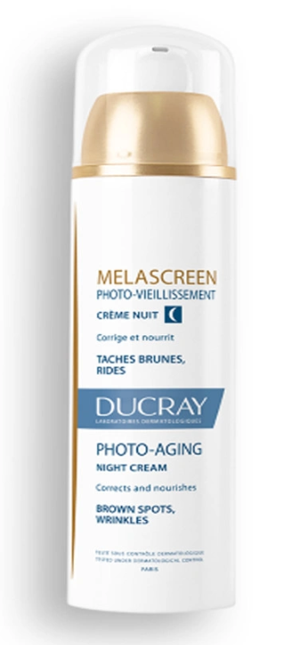 Ducray Melascreen Photo-Aging Night Cream 50ml ( Yaşlanma karşıtı leke ve kırısıklık kremi gece 45-65 yas arası )