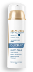 Ducray Melascreen Photo-Aging Night Cream 50ml ( Yaşlanma karşıtı leke ve kırısıklık kremi gece 45-65 yas arası )