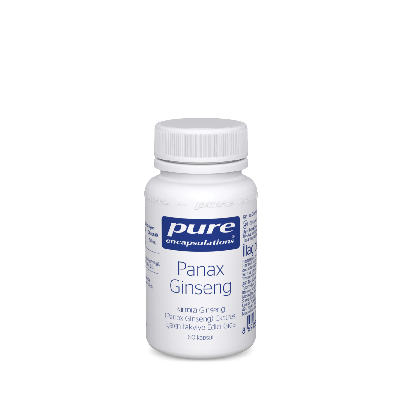Pure Encapsulations Panax Ginseng 60 Kapsül