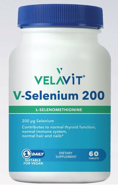 Velavit V-Selenium 200ug 60 Tablet