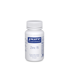 Pure Encapsulations Zinc 15 mg Çinko içeren Takviye Edici Gıda 30 Kapsül