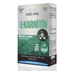 Zade Vital Aspir Yağı&L-Karnitin 40 Kapsül