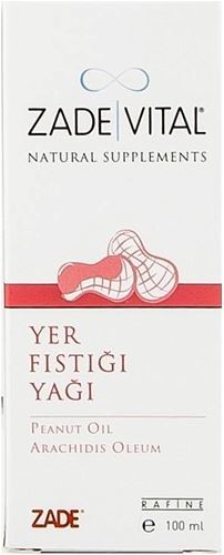 Zade Vital Yer Fıstığı Yağı 100 ml Bitkisel Yağ