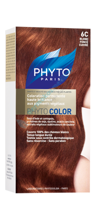 Phyto Color Bitkisel Saç Boyası 6c - Koyu Sarı Bakır