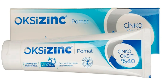 Oksizinc %40 Çinko Oksit Pomat 100gr