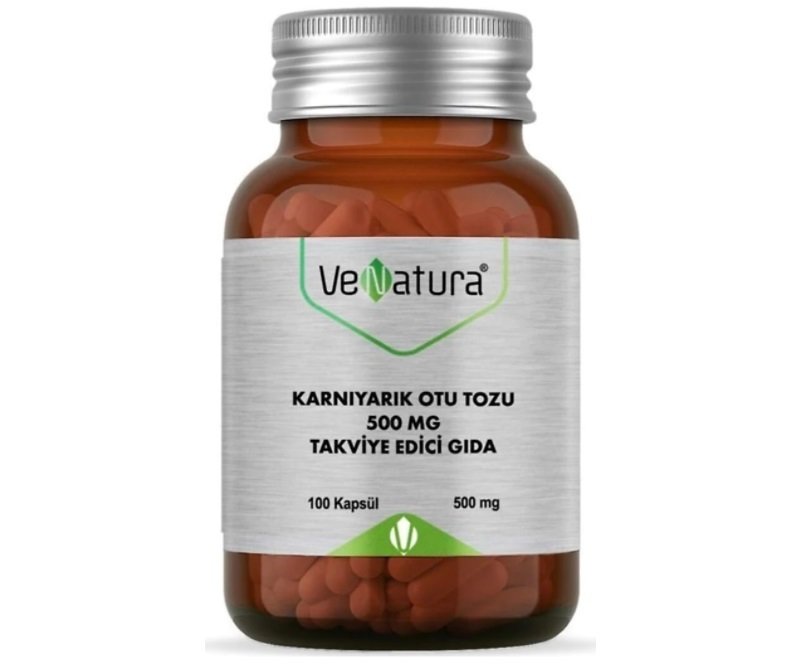 Venatura Karnıyarık Otu Tozu 500 Mg 100 Kapsül